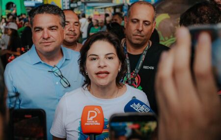 Governadora em exerc&iacute;cio Priscila Krause.