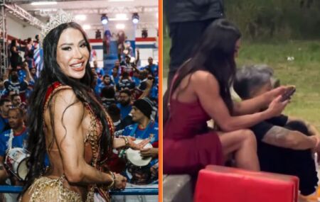 Gracyanne Ara&uacute;jo &eacute; feita ref&eacute;m em assalto: 'Colocou a arma na minha cabe&ccedil;a e me jogou no ch&atilde;o'