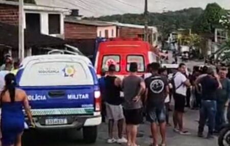 Local em Camaragibe onde idosa morreu.