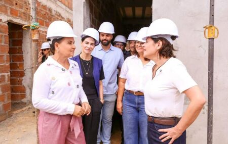 Prefeita Elcione e vice-governadora Priscila Krause 