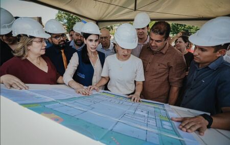 Raquel Lyra vistoria obras na Mata Norte de Pernambuco.