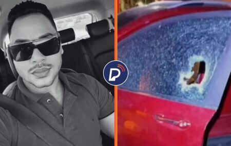 Influenciador que foi morto e carro baleado.