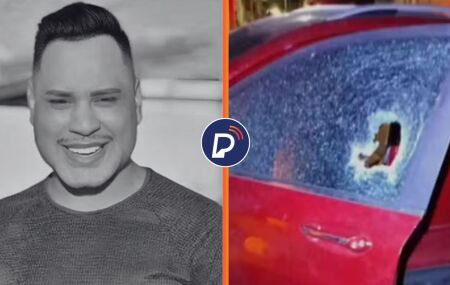 Influenciador que foi morto e carro alvejado.