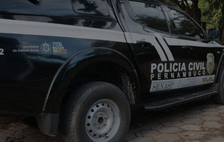 Viatura da Pol&iacute;cia Civil de Pernambuco.