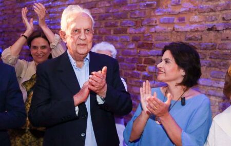 Jarbas Vasconcelos e Priscila Krause.