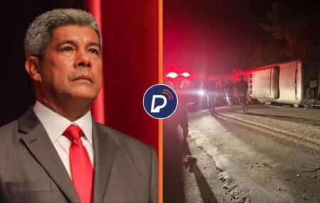 Governador da Bahia lamenta morte de 15 comerciantes em acidente de &ocirc;nibus com destino a Pernambuco