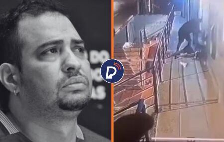 L&iacute;der do CV que foi morto e momento da execu&ccedil;&atilde;o.