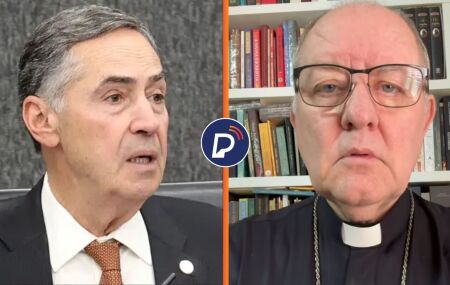 Lu&iacute;s Roberto Barroso e Dom Adair. 