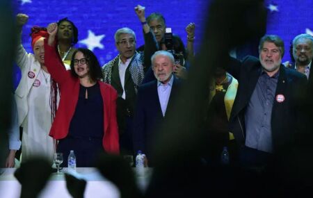 Lula em Congresso do PCdoB.
