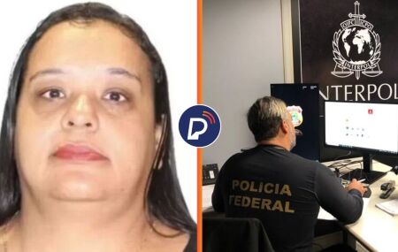M&atilde;e que matou os cinco filhos e Pol&iacute;cia Federal na Interpol.