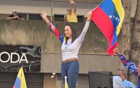 Mar&iacute;a Corina Machado.