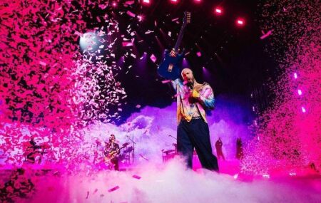 Show da banda Maroon 5.