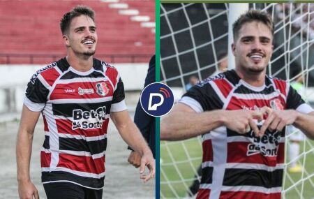 Matheus Melo nega sa&iacute;da do Santa Cruz.