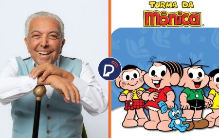 Mauricio de Sousa criador da 'Turma da M&ocirc;nica'. 