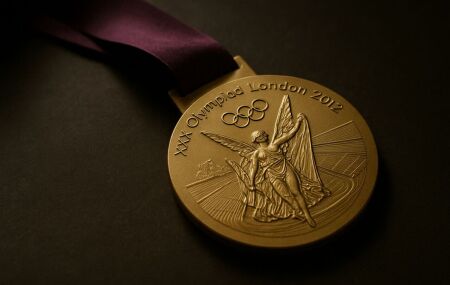 Medalha de ouro das Olimp&iacute;adas de Londres.