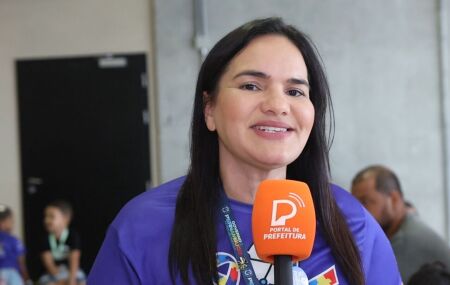Michele Collins, diretora-presidente da Arena de Pernambuco. 