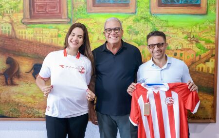 Mirella,H&eacute;lio dos Anjos e Chiquinho.