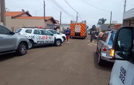 Local onde mulher foi presa.