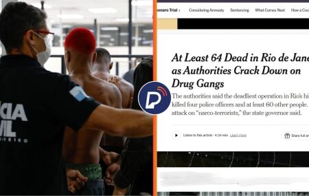 The New York Times sobre megaopera&ccedil;&atilde;o no Rio. 