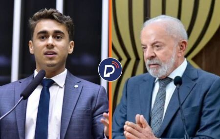 Nikolas Ferreira e Lula.