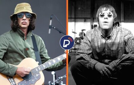 Richard Ashcroft e clipe "Wonderwall", do Oasis.