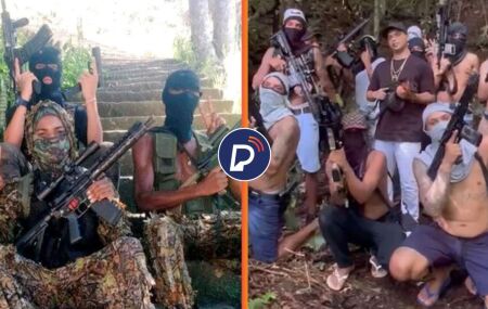 Membros de fac&ccedil;&otilde;es criminosas no Brasil.