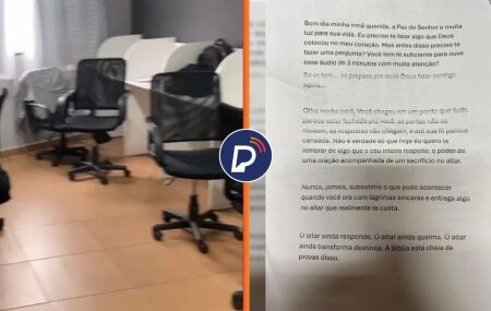 Pastor aplicava golpes. 