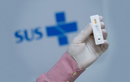 Teste para s&iacute;filis do SUS.