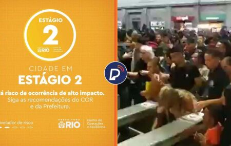 Prefeitura do Rio decreta est&aacute;gio 2 de alerta.