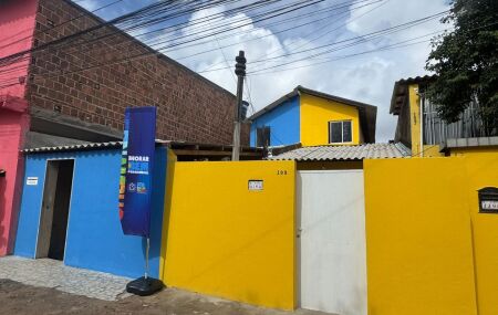 Casa reformada no Programa Morar Bem.