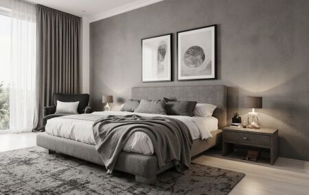 Reserva de 60-70cm muda a rotina e deixa o quarto funcional e organizado. 