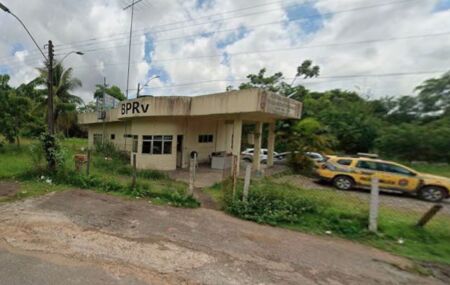 Posto de policiamento do BPRv.