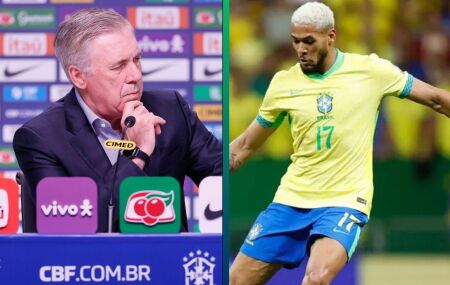 Joelinton fica fora da convoca&ccedil;&atilde;o do Brasil.