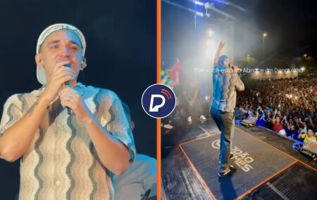 Show beneficente de Jo&atilde;o Gomes em Petrolina.