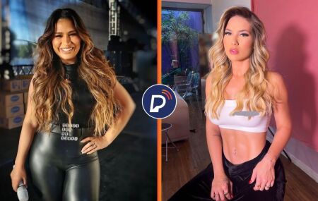 Simone Mendes e Virg&iacute;nia Fonseca.