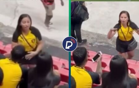 Mulher descobriu tudo nas arquibandas da Ilha do Retiro.