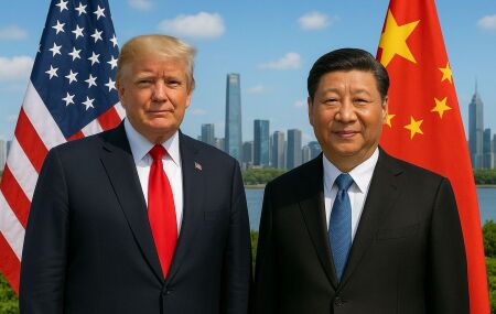 Trump e presidente dos EUA 