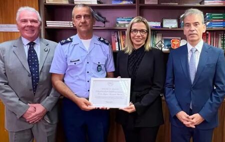 Deputado Feitosa participa de homenagem ao ministro do Supremo Tribunal Militar.