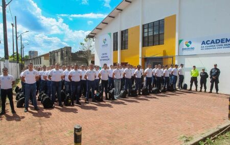Jaboat&atilde;o inicia curso de forma&ccedil;&atilde;o de 127 novos integrantes da Guarda Municipal e Tr&acirc;nsito. 