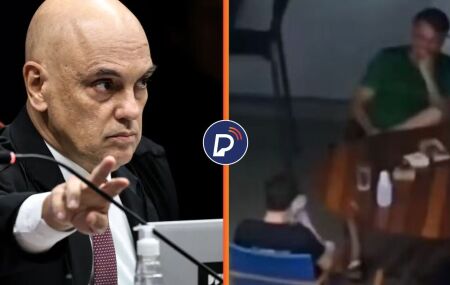 Moraes intima defesa de Jair Bolsonaro sobre uso de celular por Nikolas Ferreira.