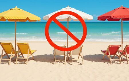 Para o ver&atilde;o de 2026, barracas pop-up substituem o guarda-sol. 