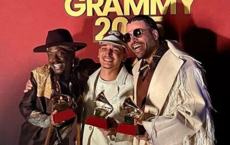 Cantor Jo&atilde;o Gomes vence o Grammy Latino 2025.