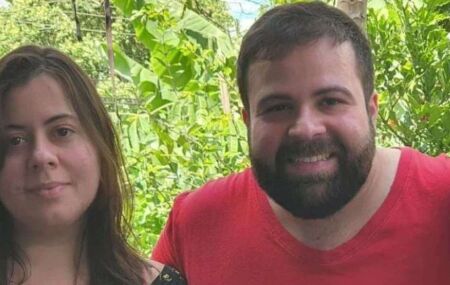 Deputada federal S&acirc;mia Bomfim ao lado do irm&atilde;o, Diego Ralf Bomfim.