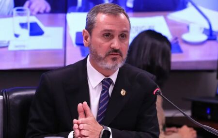 Diretor-geral da Pol&iacute;cia Federal (PF) Andrei Rodrigues.