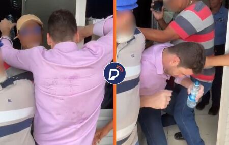 Eduardo Moura no cemit&eacute;rio de Casa Amarela.