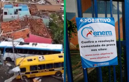 Tornado no Paran&aacute;: Enem &eacute; adiado em duas cidades ap&oacute;s devastar 90% da &aacute;rea urbana