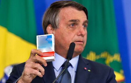 Ex presidente Jair Bolsonaro.