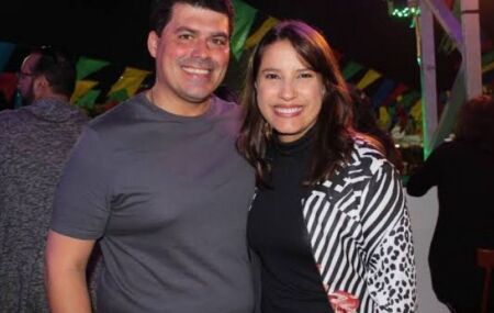 Fernando Lucena e Raquel Lyra.