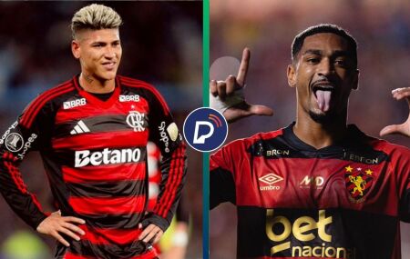 Flamengo x Sport Recife se enfrentam neste s&aacute;bado (01).
