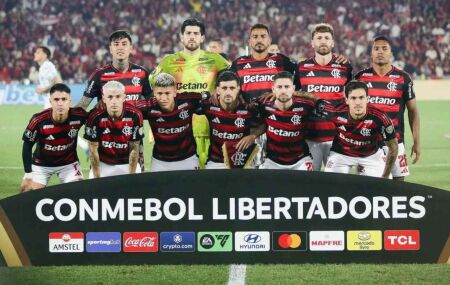 Flamengo na Libertadores.